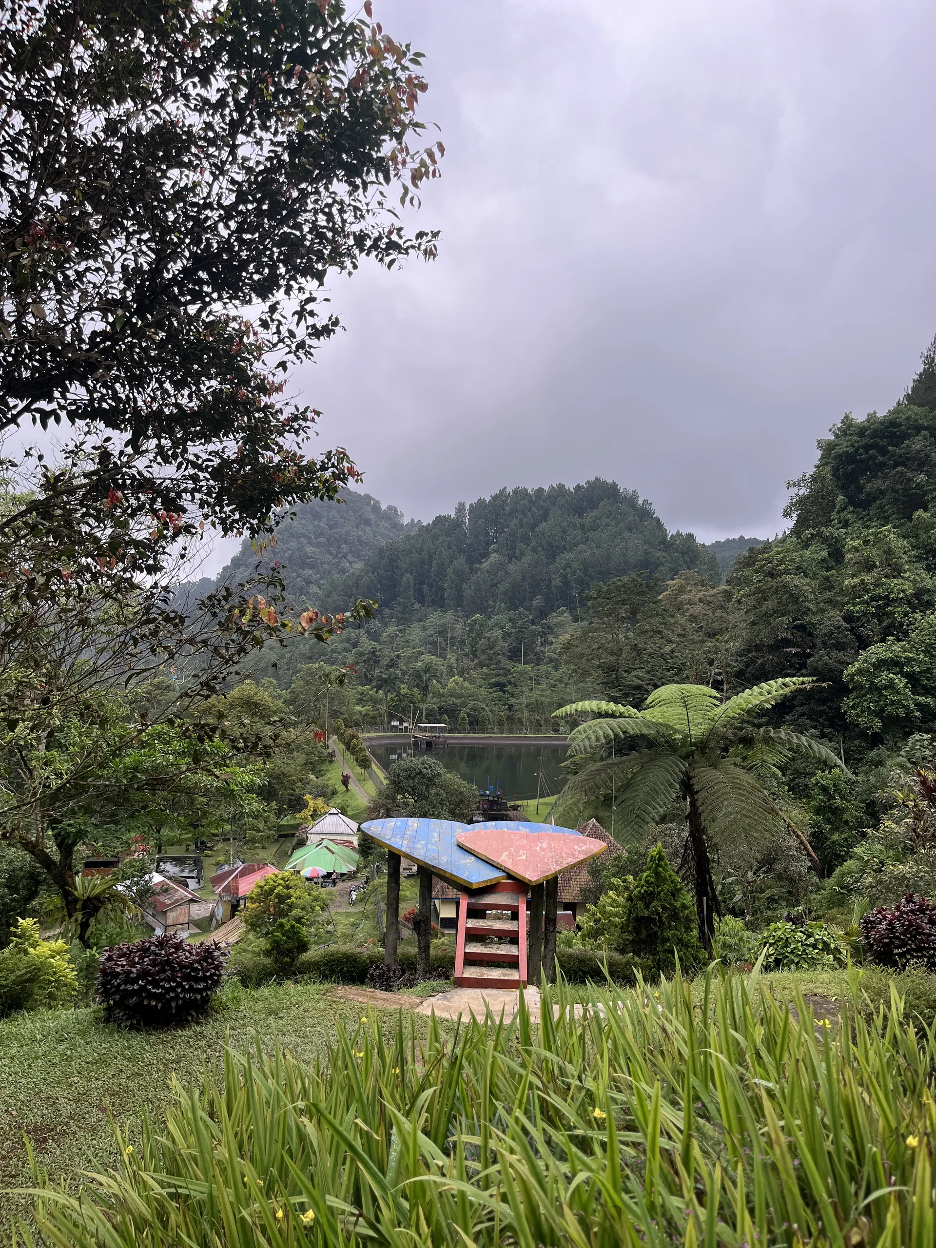 Alam Baturraden scenic view