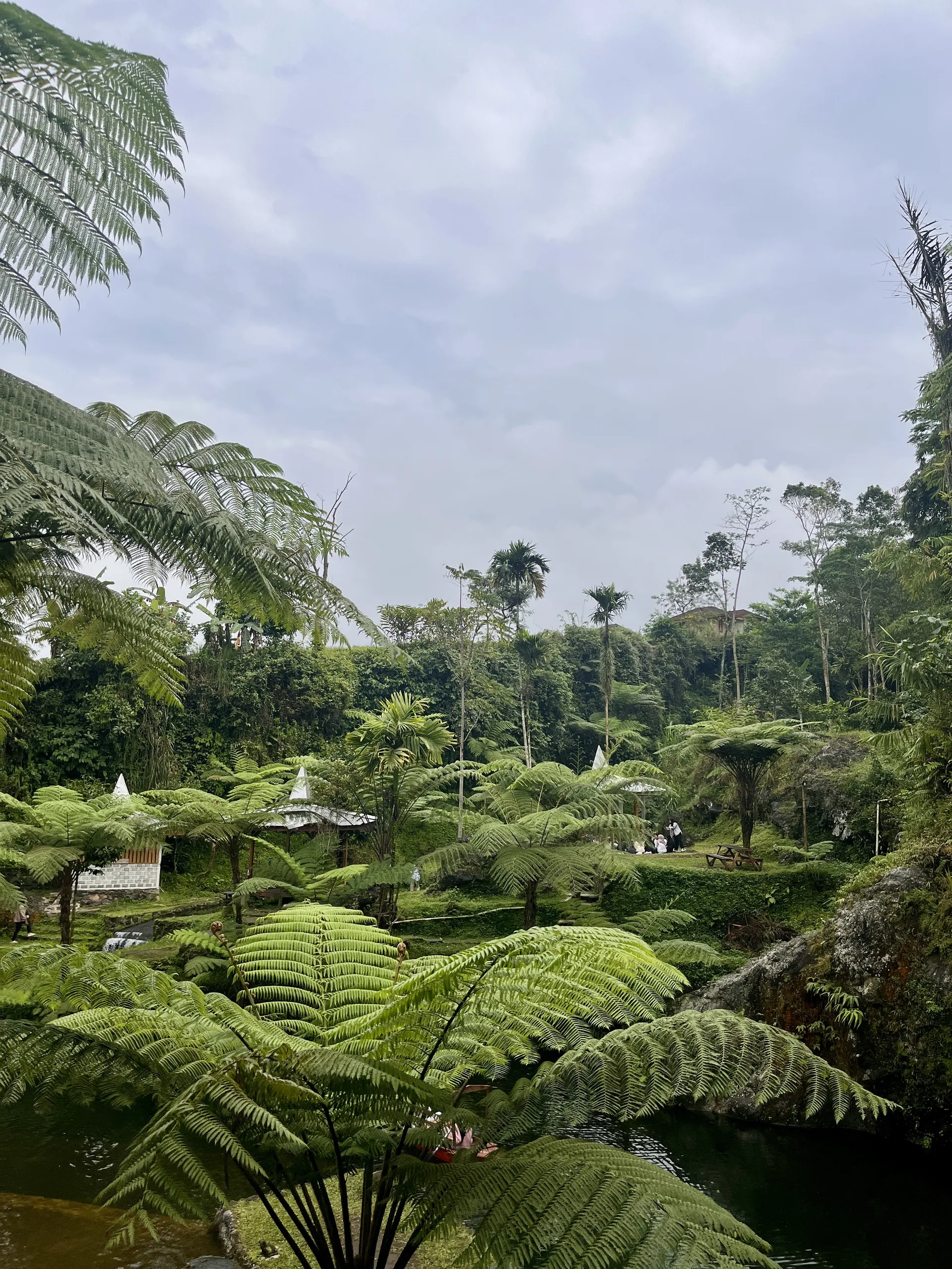 Panorama of Banyumas landscape